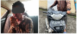 Polsek Cibinong Telah Mengamankan 1 Orang Laki-laki Diduga Pelaku Pencurian Kendaraan Bermotor Roda Dua Diwilayah Kel. Pabuaran Kec. Cibinong – Bogor